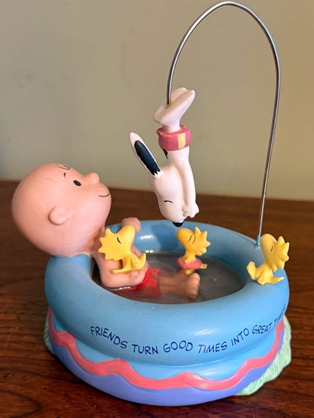 Hallmark Peanuts Charlie Brown & Snoopy Great Times Figurine Numbered Edition